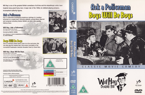 DVD Cover for Boys Will Be Boys