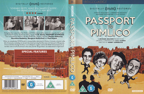 DVD Cover for Passport To Pimlico