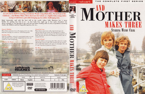 DVD Cover for And Mother Makes Three Series One